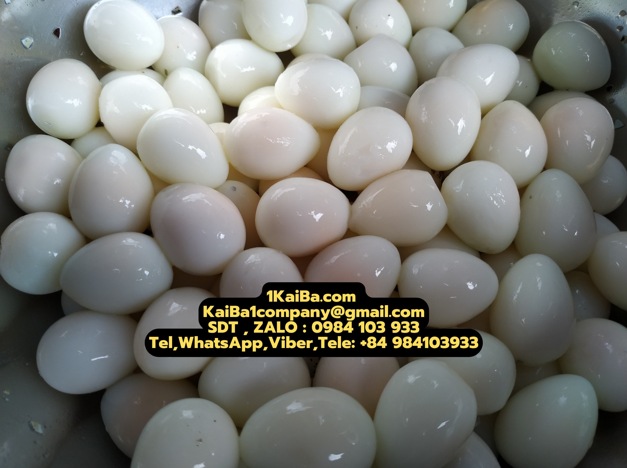 KaiBa’s Quail Egg Peeling Machine